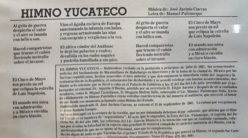 Los símbolos patrios yucatecos son historia, se deben conservar como están: RBC