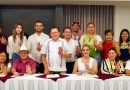 Huacho se reunió con los 16 virtuales diputados locales de Morena