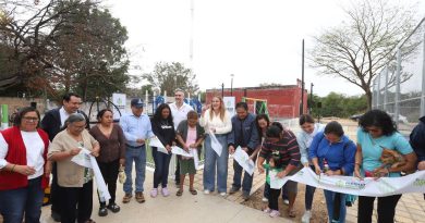 Cecilia Patrón entregó parque en San Antonio Hool