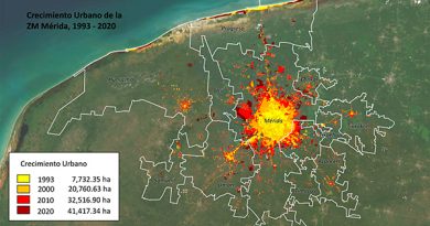 Crecimiento disperso de Mérida aumenta desigualdad y presión ambiental