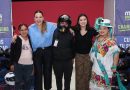 Con Cecilia Patrón, Mérida rebasa meta de cascos gratuitos para motociclistas