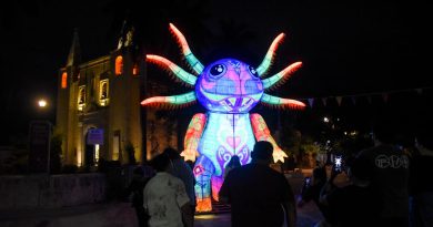 FILUX ilumina el corazón del Mérida Fest