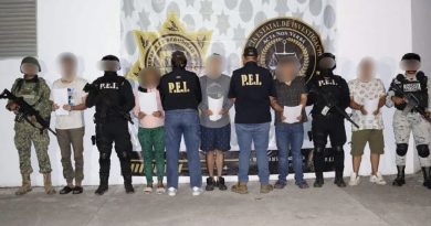 Detienen a cinco por triple homicidio en Dzilam González
