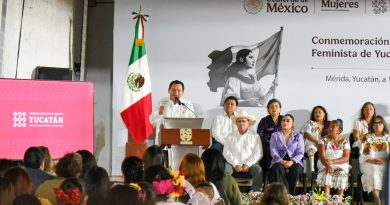 Yucatán conmemora 110 años del Primer Congreso Feminista