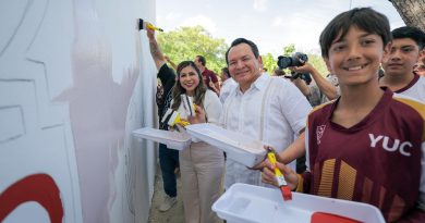 Inicia programa “Murales Mundialistas” en los 106 municipios de Yucatán