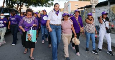 Cecilia Patrón respalda marcha del 8M y garantiza acompañamiento del Ayuntamiento