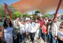 Entregan parque rehabilitado en la Amalia Solórzano