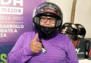 Cecilia Patrón impulsa “Chambea Seguro” para mujeres que viven de la moto