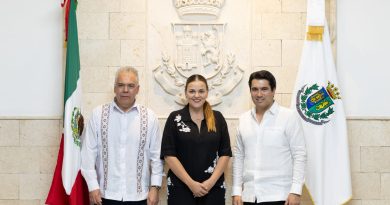 Cecilia Patrón se reunió con líder nacional de Canirac y nuevo presidente en Yucatán
