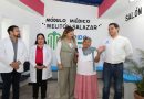 Cecilia Patrón entregó rehabilitación del Módulo Médico de Melitón Salazar