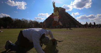 Todo listo en Chichén Itzá para el descenso de Kukulcán