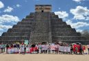 Docentes alzan la voz al pie de Kukulcán
