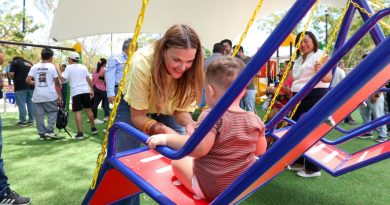 Cecilia Patrón inaugura parque en Pacabtún y rehabilita calles en Los Reyes