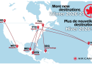Air Canada incluye a Mérida en su red de invierno 2026-2027