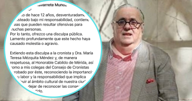 Presión social obliga a cronista a ofrecer disculpa pública