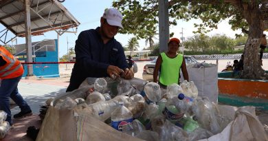 Recolectan más de 1.5 toneladas de residuos en Las Coloradas