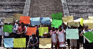 Se plantan en Chichén Itzá: no aceptan ir al CATVI&nbsp;