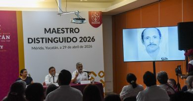 Designan a Roger Hervé Aguilar Salazar como Maestro Distinguido 2026 en Yucatán