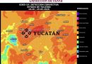 Lluvias mantienen en alerta a Yucatán
