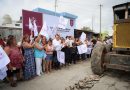 Díaz Mena pone en marcha rehabilitación de 88 calles en la Serapio Rendón