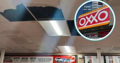 Clausuran temporalmente Oxxo en Caucel por daños causados por las lluvias