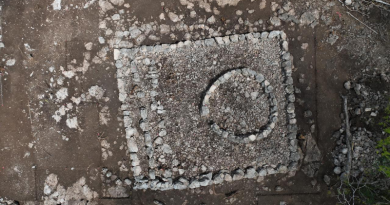 Hallan posible estructura ritual maya durante obras del Tren Maya en Yucatán