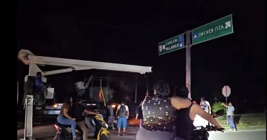 Cierre de acceso en Chichén Itzá detona protesta de artesanos y pobladores de Pisté