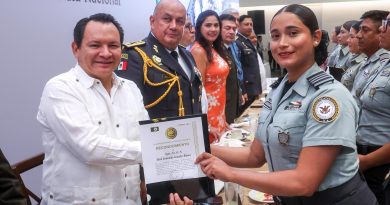 Guardia Nacional cumple siete años; entregan reconocimientos a elementos en Yucatán
