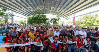Cecilia Patrón entrega rehabilitación de Unidad Deportiva Morelos y nuevo domo deportivo