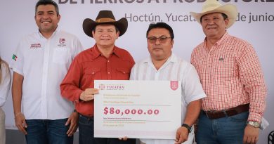 Huacho entregó apoyos por 116 mdp para fortalecer el campo yucateco