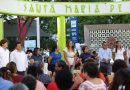 Cecilia Patrón entregó parque rehabilitado en Santa María de Guadalupe