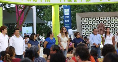 Cecilia Patrón entregó parque rehabilitado en Santa María de Guadalupe