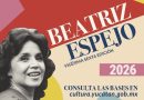 Abren convocatoria del Premio Nacional de Cuento Beatriz Espejo 2026