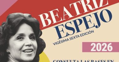 Abren convocatoria del Premio Nacional de Cuento Beatriz Espejo 2026
