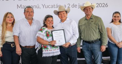 Fortalecen al campo con obras y apoyos en Maxcanú y Samahil