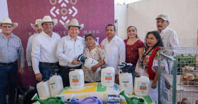 Invierte Renacimiento Maya 11 millones 760 mil pesos en beneficio de familias productoras del sur de Yucatán