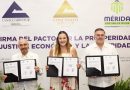 Mérida firma pacto para fortalecer negocios familiares y facilitar su crecimiento
