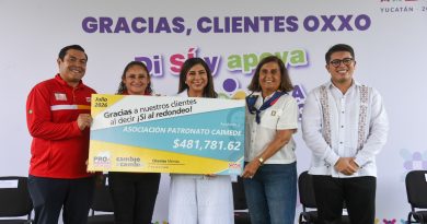 Casa Otoch recibe 481 mil pesos del redondeo Oxxo