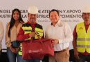 Reivindica el Gobernador Joaquín Díaz Mena a trabajadoras y trabajadores de la construcción