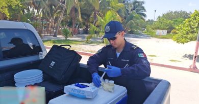 Marina inicia muestreos de calidad del agua en la franja costera de Yucatán