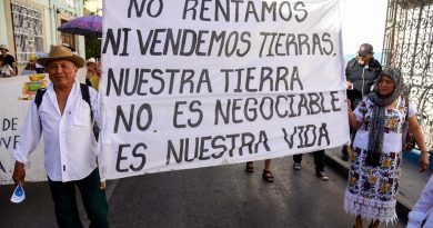 Convocan a marcha en defensa del territorio el 9 de agosto