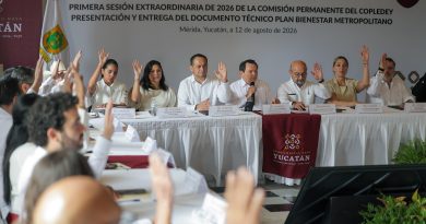 Presenta Gobernador el Plan Bienestar Metropolitano ante el Copledey y solicita el financiamiento para agua, seguridad y vialidades en Mérida