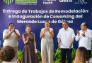 Cecilia Patrón entrega remodelación integral del mercado Lucas de Gálvez
