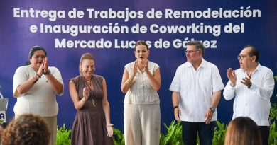 Cecilia Patrón entrega remodelación integral del mercado Lucas de Gálvez