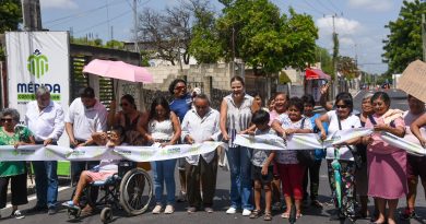 Cecilia Patrón entrega calle 10 renovada en Salvador Alvarado Sur