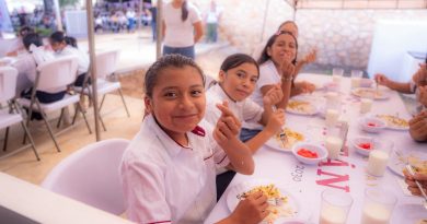 Nuevo comedor escolar atiende a 200 estudiantes en Kopomá
