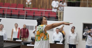 Abigail Uc Canché tomó protesta como diputada local