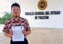 Activista denuncia amenazas ante la Fiscalía de Yucatán