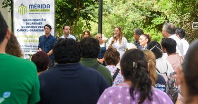 Mérida inaugura su primer Corredor Verde con 900 árboles nuevos
