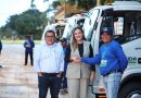 Cecilia Patrón suma cuatro camiones para reforzar obras en Mérida